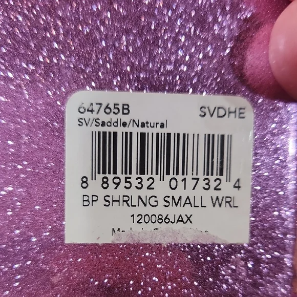 Coach Tan Wristlet with White Shearling Accent - Picture 5 of 5